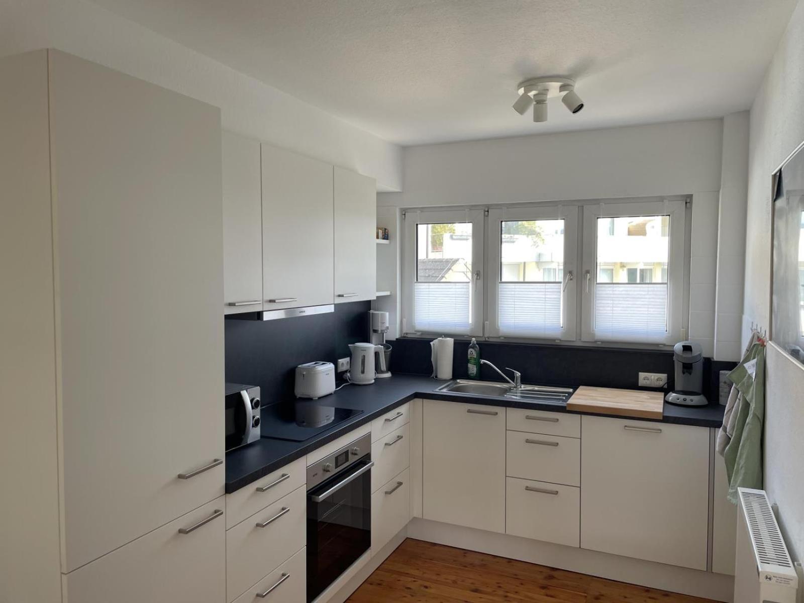 Gemutliche 93m2Fewo mit 2 Schlafzimmern und seitlichem Seeblick vom Balkon Scheid  Exterior foto